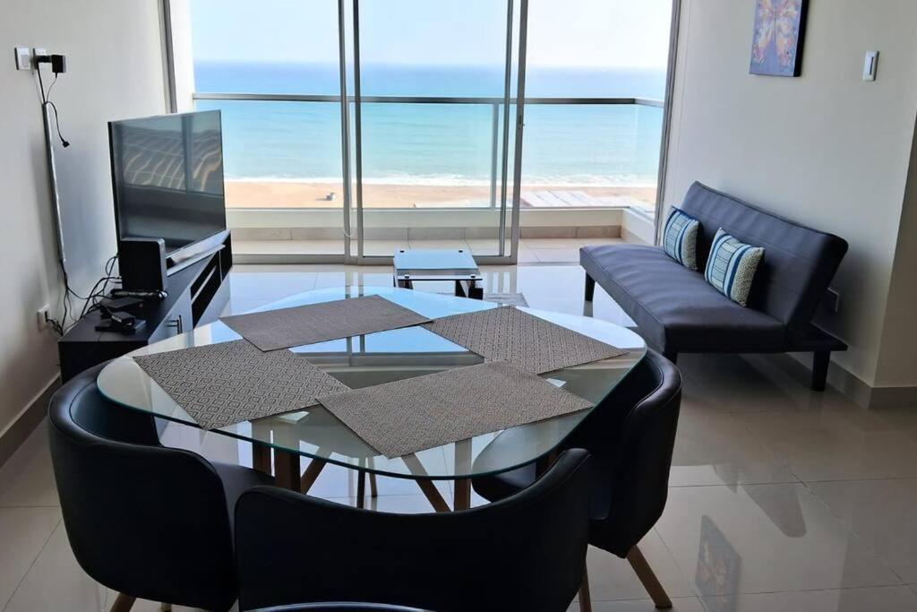 Apartamento De Estreno Con Balcon Frente Al Mar. 리마 외부 사진