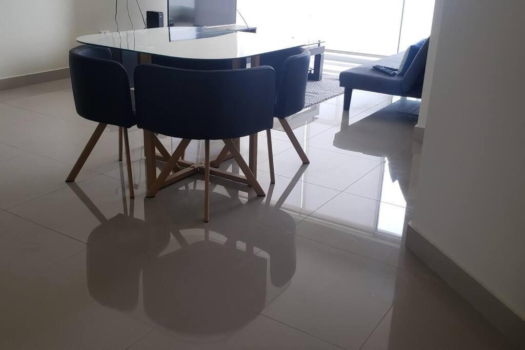 Apartamento De Estreno Con Balcon Frente Al Mar. 리마 외부 사진